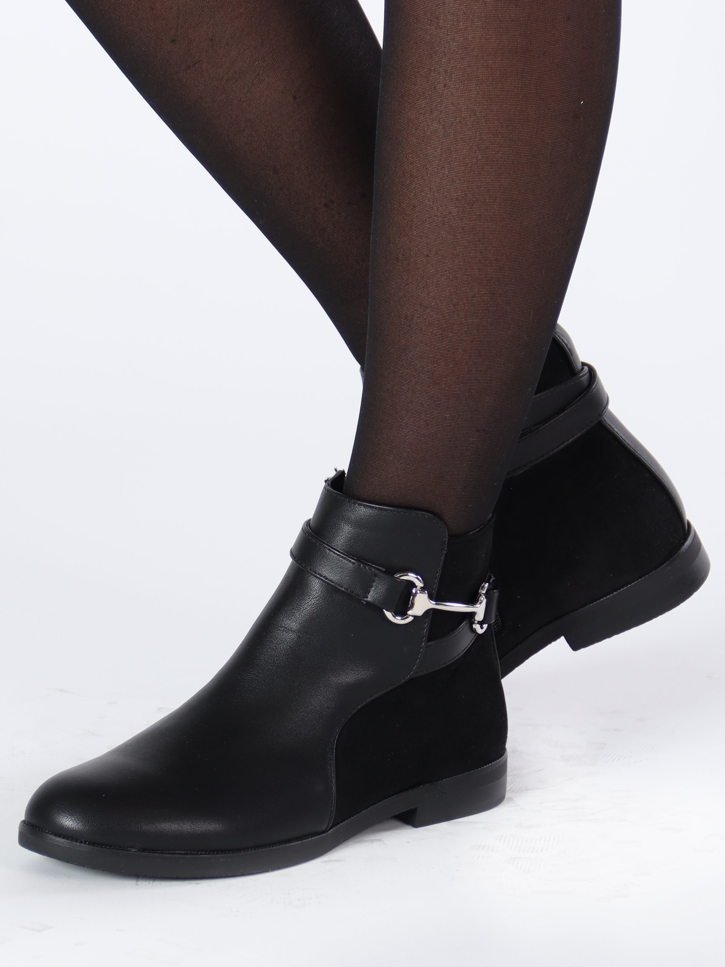 Mondello - Svart joggingdräkt med imiterad remsa